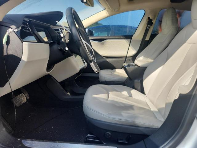 5YJSA1H11EFP65171 - 2014 TESLA MODEL S Արծաթագույն լուսանկար 7