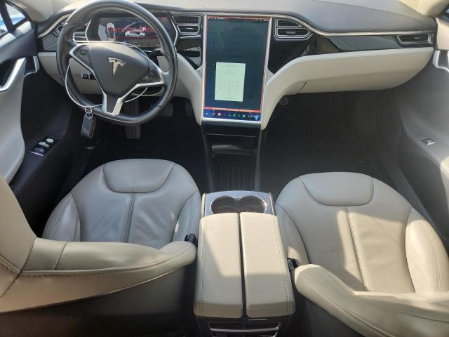 5YJSA1H11EFP65171 - 2014 TESLA MODEL S Արծաթագույն լուսանկար 8