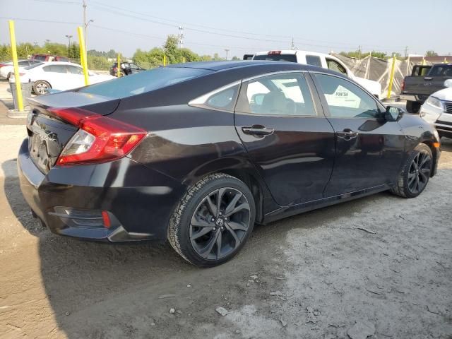 2HGFC2F82MH553486 - 2021 HONDA CIVIC SPORT BLACK photo 3