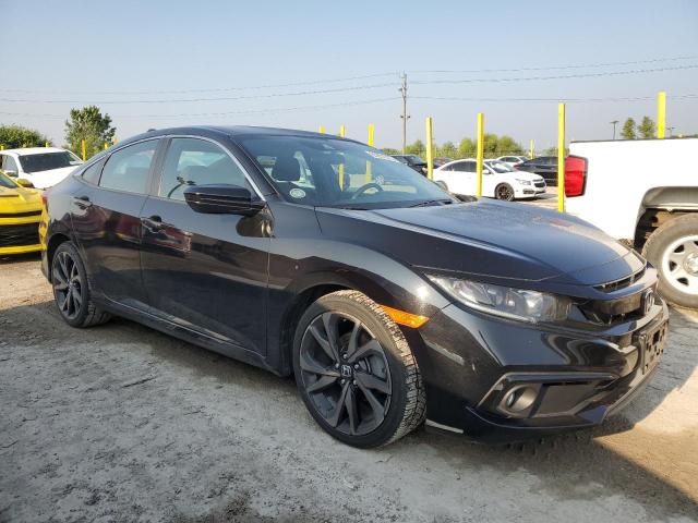 2HGFC2F82MH553486 - 2021 HONDA CIVIC SPORT BLACK photo 4