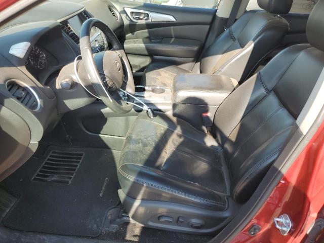 5N1DR2MN8HC625518 - 2017 NISSAN PATHFINDER S წითელი ფოტო 7