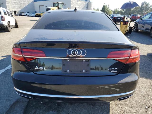 WAU32AFDXFN006176 - 2015 AUDI A8 L QUATTRO BLACK photo 6