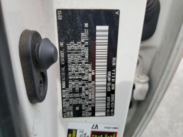 4T3ZK3BB4DU059720 - 2013 TOYOTA VENZA LE Ağ foto 13