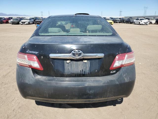 4T1BF3EK8AU104082 - 2010 TOYOTA CAMRY BASE BLACK photo 6