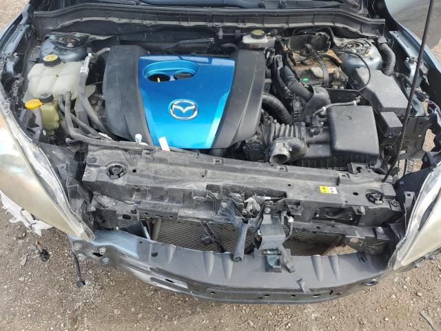 JM1BL1U72D1797929 - 2013 MAZDA 3 I GRAY photo 11