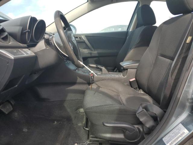 JM1BL1U72D1797929 - 2013 MAZDA 3 I GRAY photo 7
