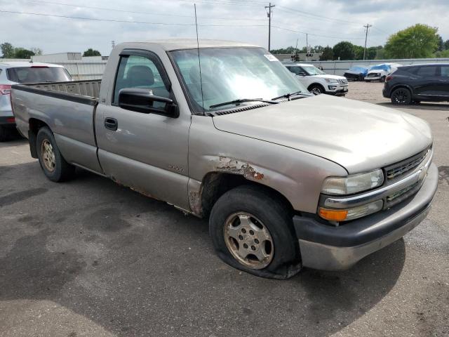 1GCEC14W21Z265467 - 2001 CHEVROLET SILVERADO2 C1500 GRAY photo 4