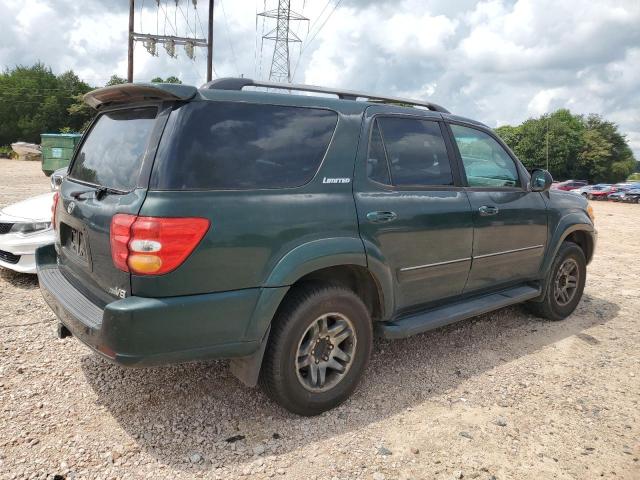 5TDZT38A63S198226 - 2003 TOYOTA SEQUOIA LIMITED GREEN photo 3