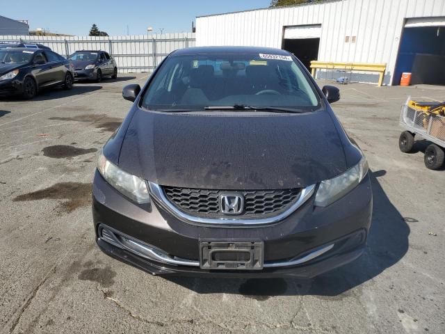 19XFB2F55DE234165 - 2013 HONDA CIVIC LX BLACK photo 5