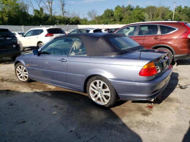 WBABS53441JU88389 - 2001 BMW 330 CI BLUE photo 2