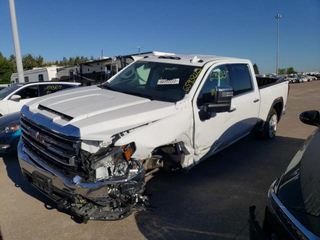 1GT49UEY6PF165362 - 2023 GMC SIERRA K3500 SLT WHITE photo 1