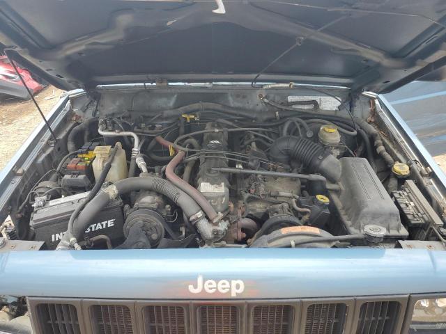 1J4FF68S6XL539596 - 1999 JEEP CHEROKEE SPORT GREEN photo 12