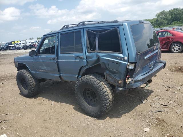 1J4FF68S6XL539596 - 1999 JEEP CHEROKEE SPORT GREEN photo 2
