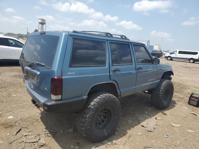 1J4FF68S6XL539596 - 1999 JEEP CHEROKEE SPORT GREEN photo 3