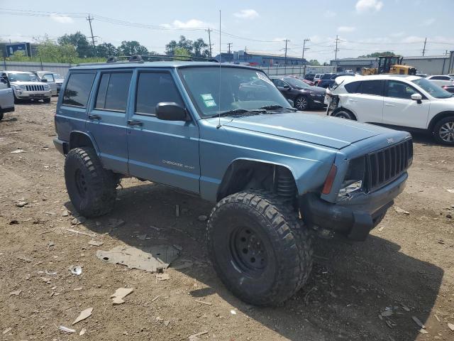 1J4FF68S6XL539596 - 1999 JEEP CHEROKEE SPORT GREEN photo 4