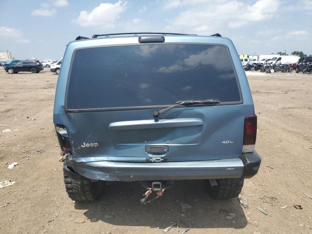 1J4FF68S6XL539596 - 1999 JEEP CHEROKEE SPORT GREEN photo 6