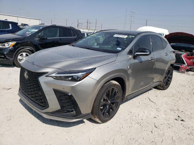 2T2KGCEZ7NC015469 - 2022 LEXUS NX 350 GRAY photo 1