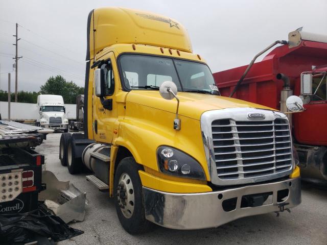 3AKJGEDR0JSJV0497 - 2018 FREIGHTLINER CASCADIA 1 YELLOW photo 1