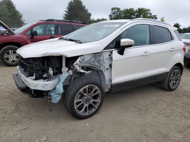 MAJ6P1WL0JC168501 - 2018 FORD ECOSPORT TITANIUM WHITE photo 1