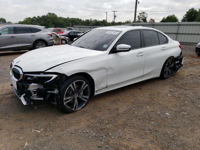 3MW5R7J00N8C23877 - 2022 BMW 330XI WHITE photo 1