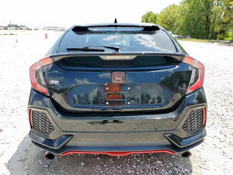 SHHFK7H50JU216316 - 2018 HONDA CIVIC EX BLACK photo 6