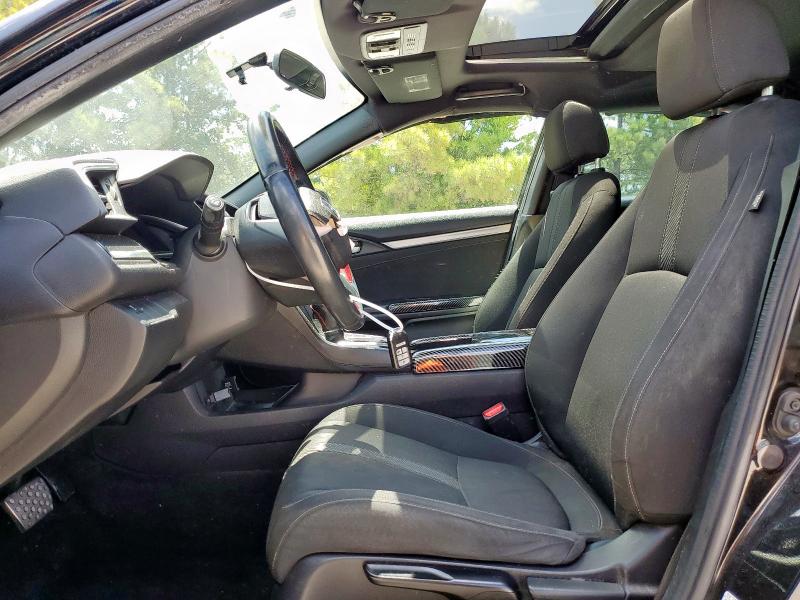 SHHFK7H50JU216316 - 2018 HONDA CIVIC EX BLACK photo 7