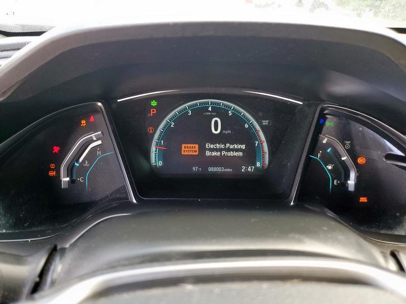 SHHFK7H50JU216316 - 2018 HONDA CIVIC EX BLACK photo 9