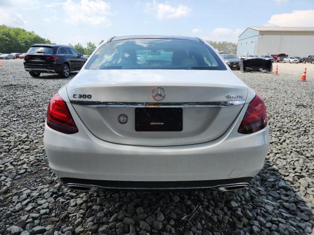 W1KWF8EB9MR636988 - 2021 MERCEDES-BENZ C 300 4MATIC WHITE photo 6