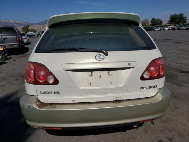 JT6GF10U3Y0057270 - 2000 LEXUS RX 300 WHITE photo 6