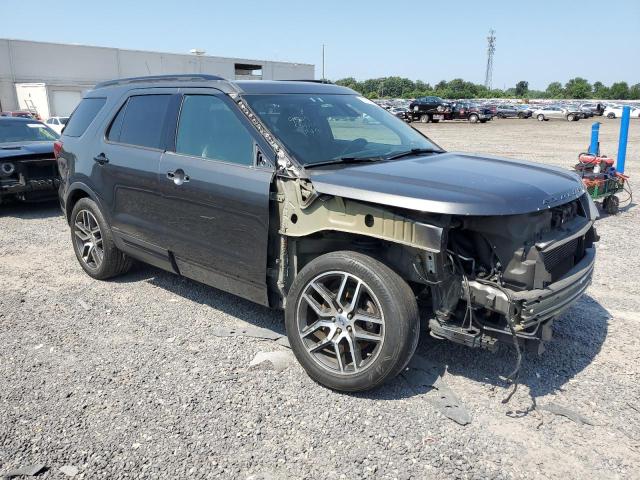 1FM5K8GT3JGA52581 - 2018 FORD EXPLORER SPORT Graphit Foto 4