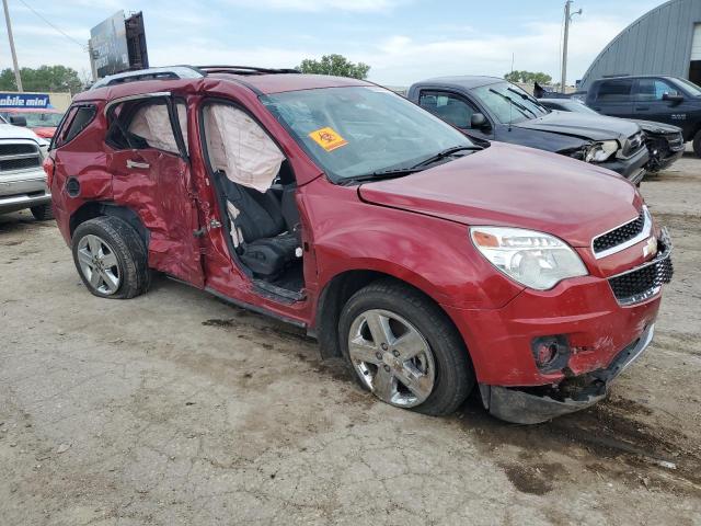 2GNALDEK2E6316891 - 2014 CHEVROLET EQUINOX LTZ RED photo 4