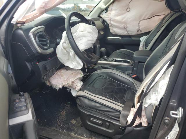 3TYCZ5AN5MT049681 - 2021 TOYOTA TACOMA DOUBLE CAB GRAY photo 7