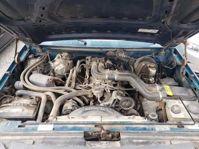 2FTHF26G4TCA71166 - 1996 FORD F250 TEAL photo 11