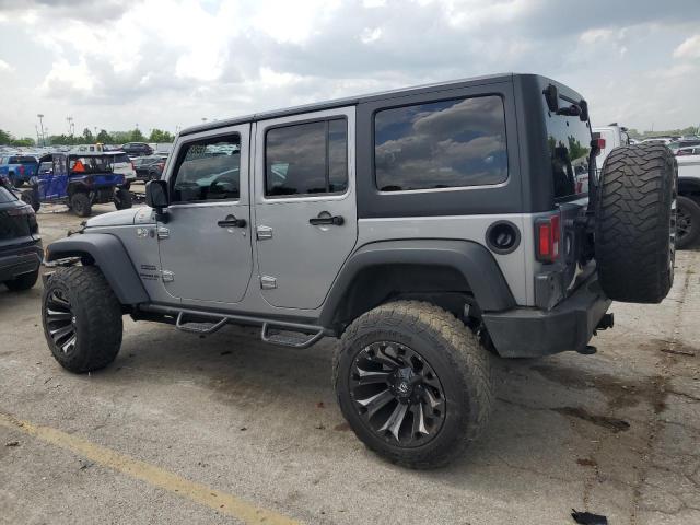 1C4HJWDG3FL506455 - 2015 JEEP WRANGLER UNLIMITED SPORT GRAY photo 2