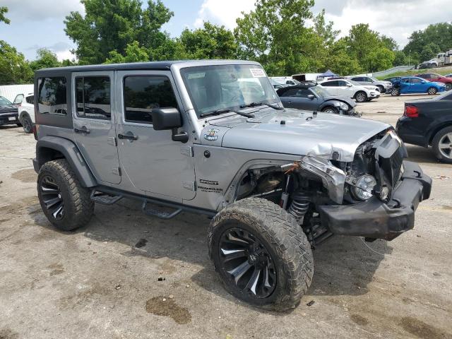 1C4HJWDG3FL506455 - 2015 JEEP WRANGLER UNLIMITED SPORT GRAY photo 4
