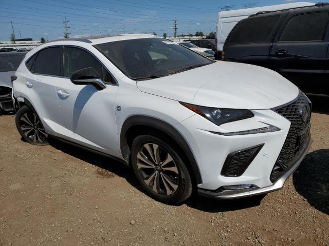 JTJSARDZ0M2257301 - 2021 LEXUS NX 300 BASE თეთრი ფოტო 4