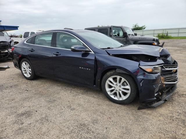 1G1ZE5ST0GF332078 - 2016 CHEVROLET MALIBU LT BLUE photo 4