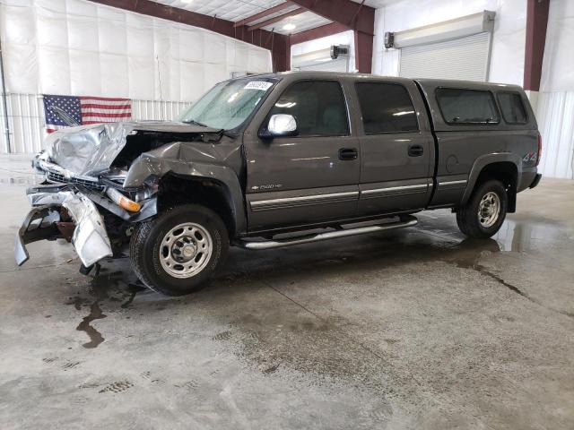 1GCGK13U32F155543 - 2002 CHEVROLET SILVERADO K1500 HEAVY DUTY GRAY photo 1