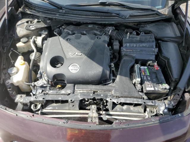 1N4AA5AP8EC440019 - 2014 NISSAN MAXIMA S BURGUNDY photo 11