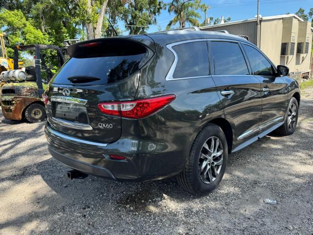 5N1AL0MN8EC541946 - 2014 INFINITI QX60 GREEN photo 4