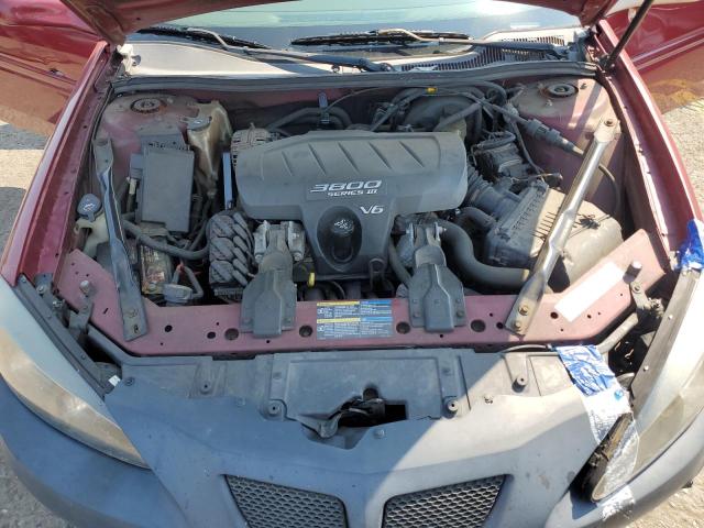 2G2WP522X51291107 - 2005 PONTIAC GRAND PRIX 勃艮第红 照片 11