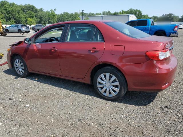5YFBU4EE7DP092387 - 2013 TOYOTA COROLLA BASE RED photo 2
