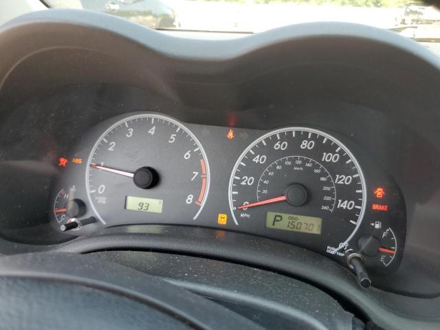 5YFBU4EE7DP092387 - 2013 TOYOTA COROLLA BASE RED photo 9