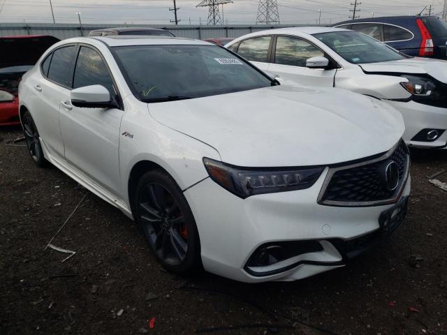 19UUB2F67JA008659 - 2018 ACURA TLX TECH+A WHITE photo 1