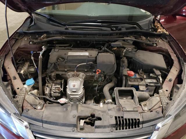 1HGCR2F75FA103566 - 2015 HONDA ACCORD EX MAROON photo 11