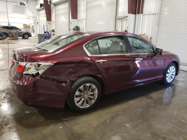 1HGCR2F75FA103566 - 2015 HONDA ACCORD EX MAROON photo 3