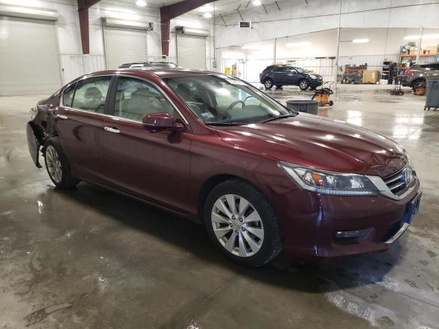 1HGCR2F75FA103566 - 2015 HONDA ACCORD EX MAROON photo 4