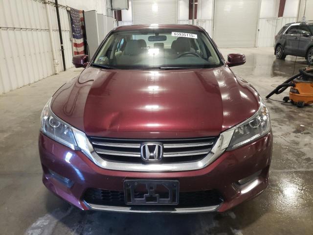 1HGCR2F75FA103566 - 2015 HONDA ACCORD EX MAROON photo 5