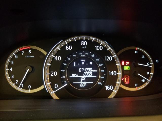 1HGCR2F75FA103566 - 2015 HONDA ACCORD EX MAROON photo 9