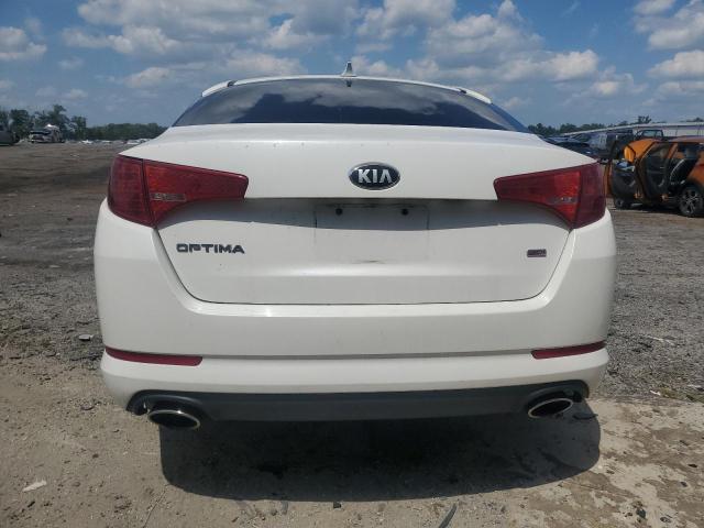 KNAGM4A72D5439969 - 2013 KIA OPTIMA LX WHITE photo 6